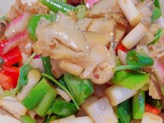 小葱拌假鲍鱼-海鲜烧烤