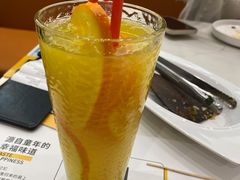 现榨橙汁-有鱼吃·纸包烤鱼(曲江创意谷店)