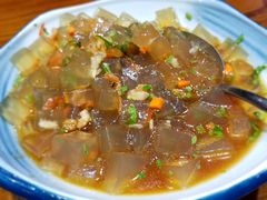 自制凉粉-俏东方·海味水饺·青岛菜(崂山店)