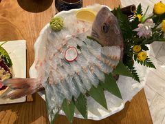 活鲷鱼刺身-阿吾罗日本料理(K11艺术中心店)