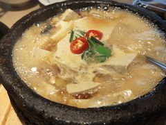 自制石锅豆腐-羊之道草原味道清真餐厅(番禺店)