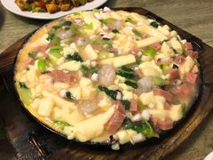 铁板蛋豆腐-华春餐馆(鱼山路店)