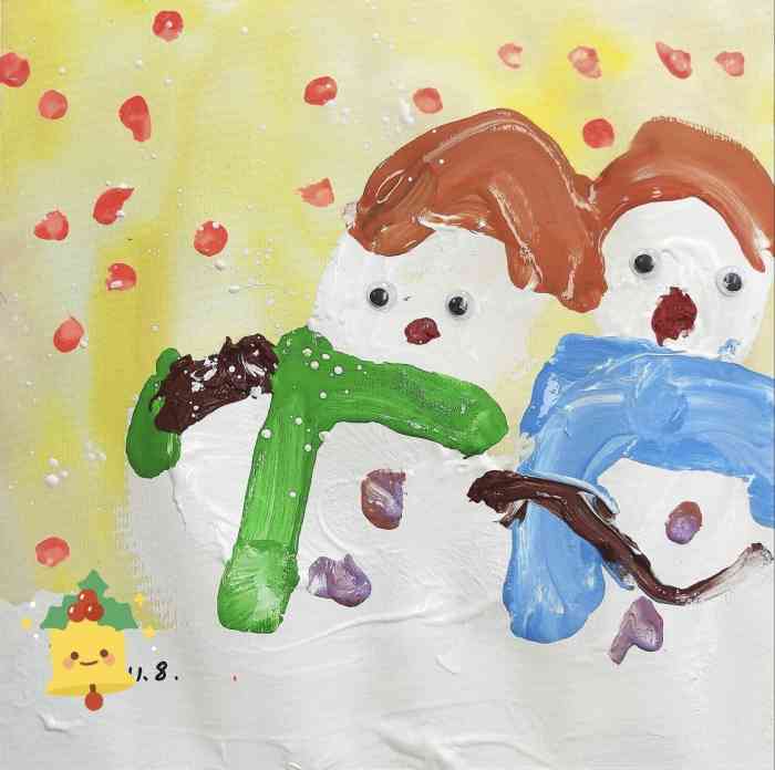 像艺术家一样生活!涂涂画画,很开心