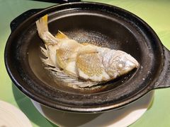 油盐焗海立鱼-百味馆·粤菜·湛江菜(后海花园店)