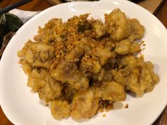 椒盐牛蛙-金穗园·砂锅粥.醉鸡煲火锅(长寿路店)