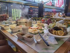 自助取餐区-花田煮鲜牛肉火锅(钟楼众汇店)