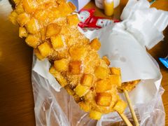 韩国土豆马苏里芝士热狗-青春米热狗