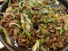 烤杜泊羊后腿-烤肉季饭庄