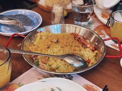 泰式海鲜菠萝蛋炒饭-樾餐厅泰式海鲜火锅(民歌湖店)
