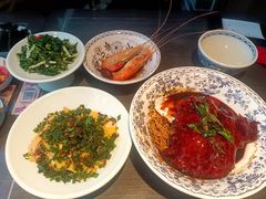 上海酱排骨配葱油拌面-阿大排档(长春这有山店)