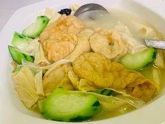 胜瓜支竹浸鱼腐-惠爱餐厅