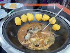 -北京龙庆四季香农家饭庄·灶台鱼·碳烤虹鳟鱼(龙庆峡店)