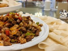 风味羊肉卷饼-新疆杭州疗养院·富春山庄