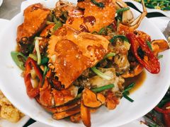 姜葱炒花蟹-板桥海鲜广场(文明东店)