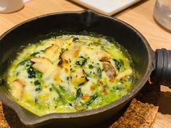 奶油芝士焗菌菇菠菜-必胜客(锦艺城店)