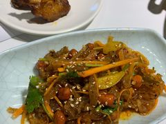 泡椒鱼皮-猪啊牛呀羊啊铜盘烤肉(正大广场店)