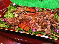 大汗行宫烤全羊2-大汗行宫园林餐厅