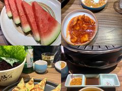 -明洞阿姨·韩式酱蟹烤肉·创意料理(三元桥店)