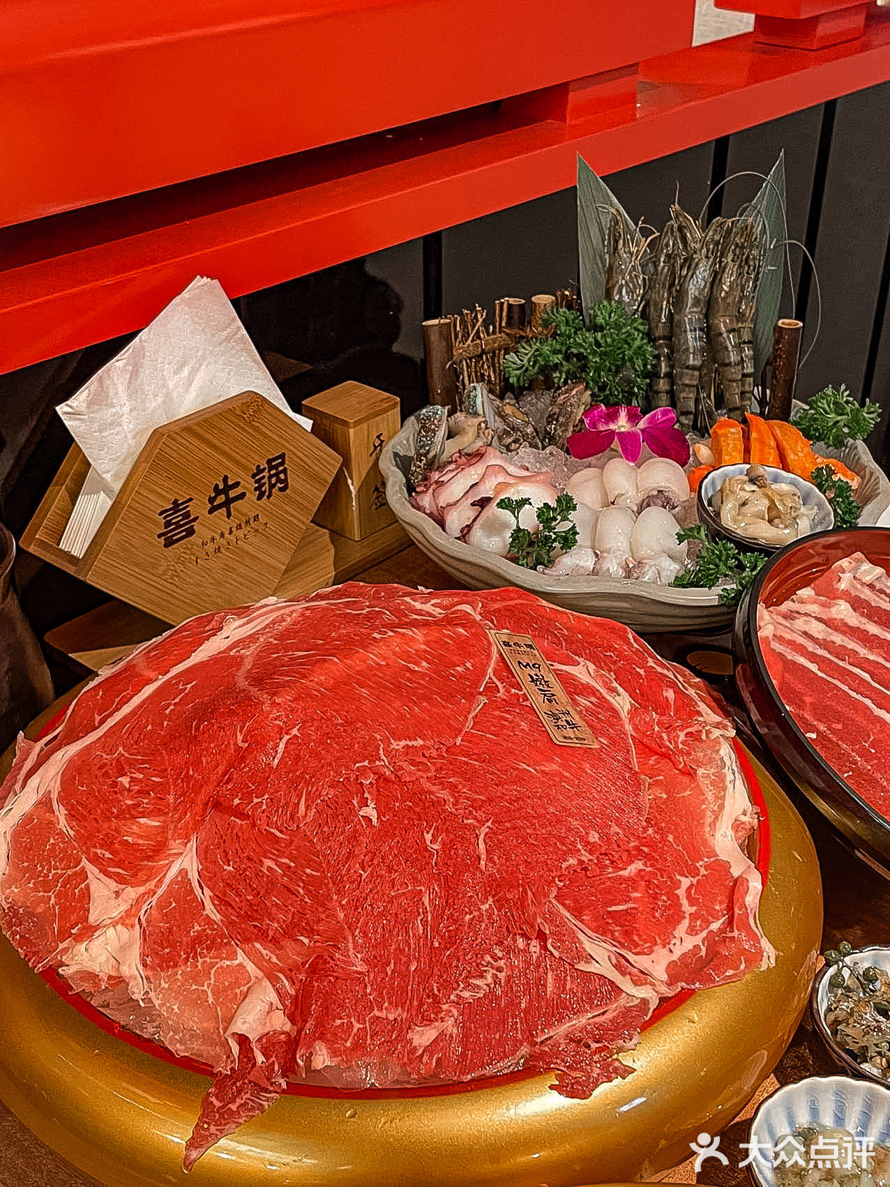 快来喜牛锅🐂品尝暖暖的寿喜锅呀‼️