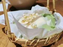 抹茶茉莉生酪-李百蟹·江南蟹黄面·河景餐厅(夫子庙总店)