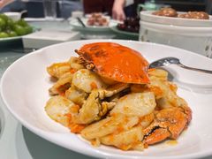 膏蟹炒年糕-西湖春天•老字号杭州菜(百汇店)