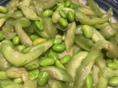 毛豆仁烧丝瓜-鸭匠食府·挂炉烤鸭·新京菜(阜成路店)