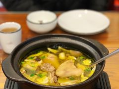 菌菇老母鸡汤-呼吸森林·生态农庄农家乐私房菜