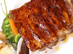 甜品碳烤猪大排-亮马河饭店翠雅咖啡厅