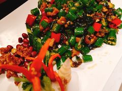 辣椒紫苏炒眼睛螺-闻见中国海南菜(K11店)