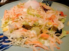 温泉蛋蟹肉色拉-炙柒Sekinana·精致料理 烧鸟·铁板烧(海上世界店)
