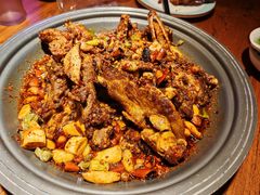 鸭唇和剔骨肉干锅-乔一乔怪味干锅(东升店)