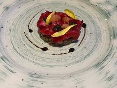 腌制三文鱼卡露鱼子酱-渔火·特色餐厅(佘山世茂洲际酒店)