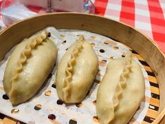 韭菜虾仁鸡蛋蒸饺-西贝(金桥店)