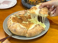 重磅流心榴莲芝士披萨-黑熊披萨orso pizza