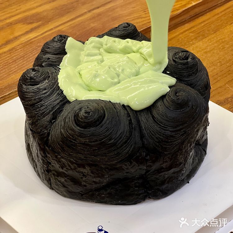 南通首发🌋Jennie同款火山熔岩蛋糕💚