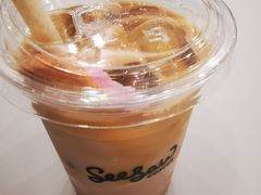 杏桃花蜂蜜拿铁-Seesaw Coffee(武商MALL·武广店)
