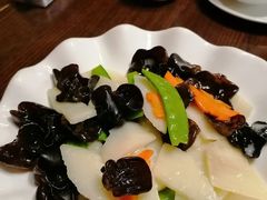 木耳炒淮山-品茶居素食馆(罗湖店)