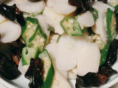 山药炒秋葵-小吊梨汤·北京菜·烤鸭(鸟巢店)