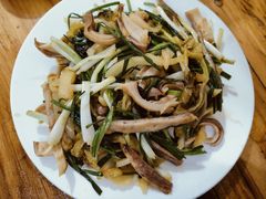 酸菜茭头炒猪肚-海口滨海新村143号海南老字号炒菜店