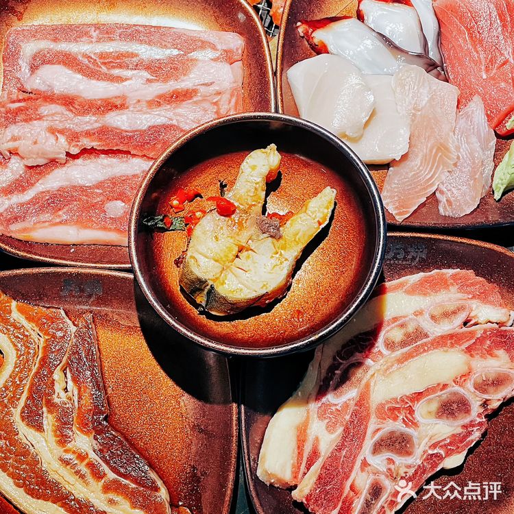 百元超值海鲜烤肉自助｜万炉