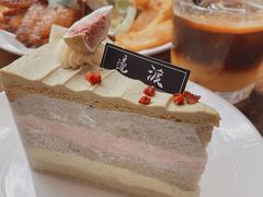 抹茶戚风-邊渡咖啡