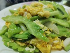 苦瓜摊鸡蛋-洪霞餐馆