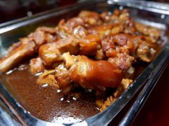 特色笋干焖猪手-万家宴海鲜大酒楼(五四路店)