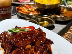 -草家酱蟹炭火烤肉店(珲春南路一店)