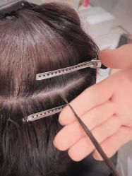 -INS羽毛接发·巴黎画染