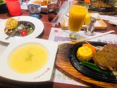 奶油酥皮玉米汤-尊品牛排(沙湾印象汇店)