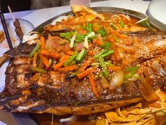 浓情酱香味烤鱼-鸣记脆皮烤鱼(三八广场店)