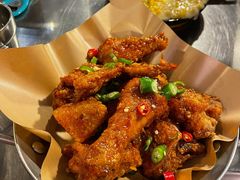 甜辣味半鸡-富乐满韩国正宗炸鸡韩国料理(虹泉路店)