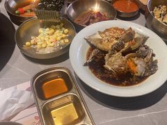 -草家酱蟹炭火烤肉店(珲春南路一店)