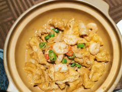 衡山油豆腐焗虾仁-汤家茗苑·精致私房菜(白沙店)
